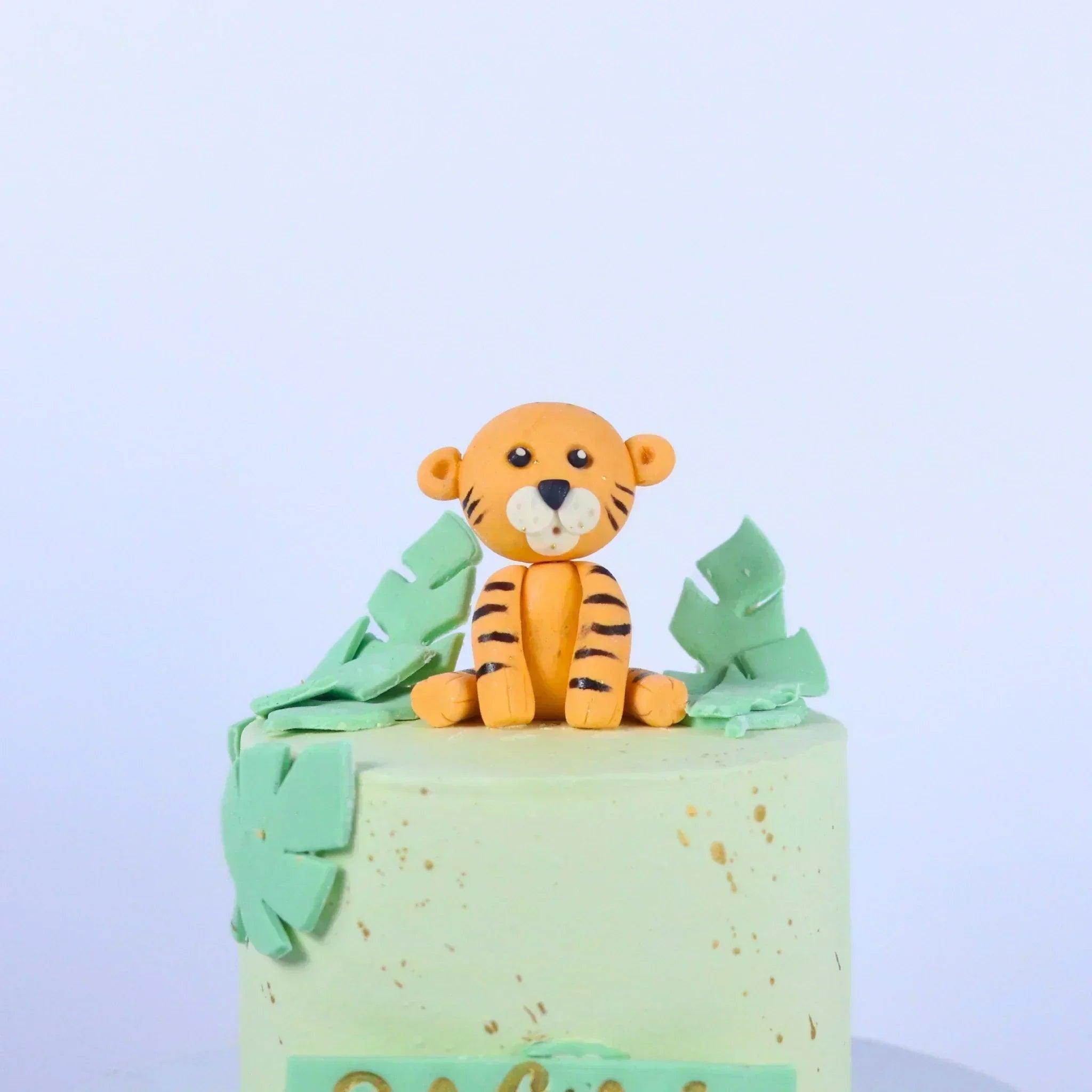 Tiger Layer Cake - Classy Girl Cupcakes