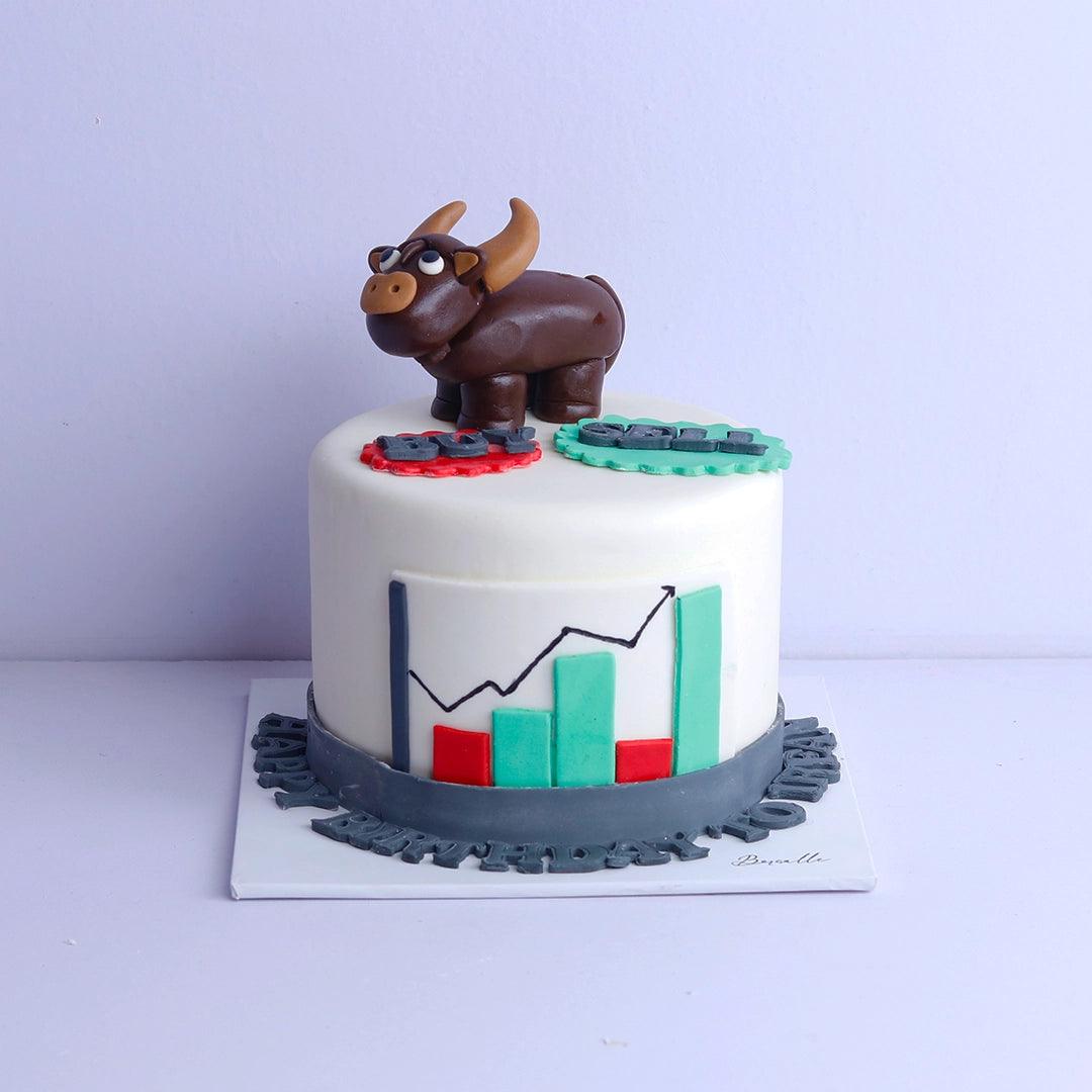 Bankers design Cake - Borsalle