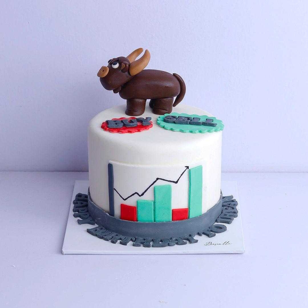 Bankers design Cake - Borsalle