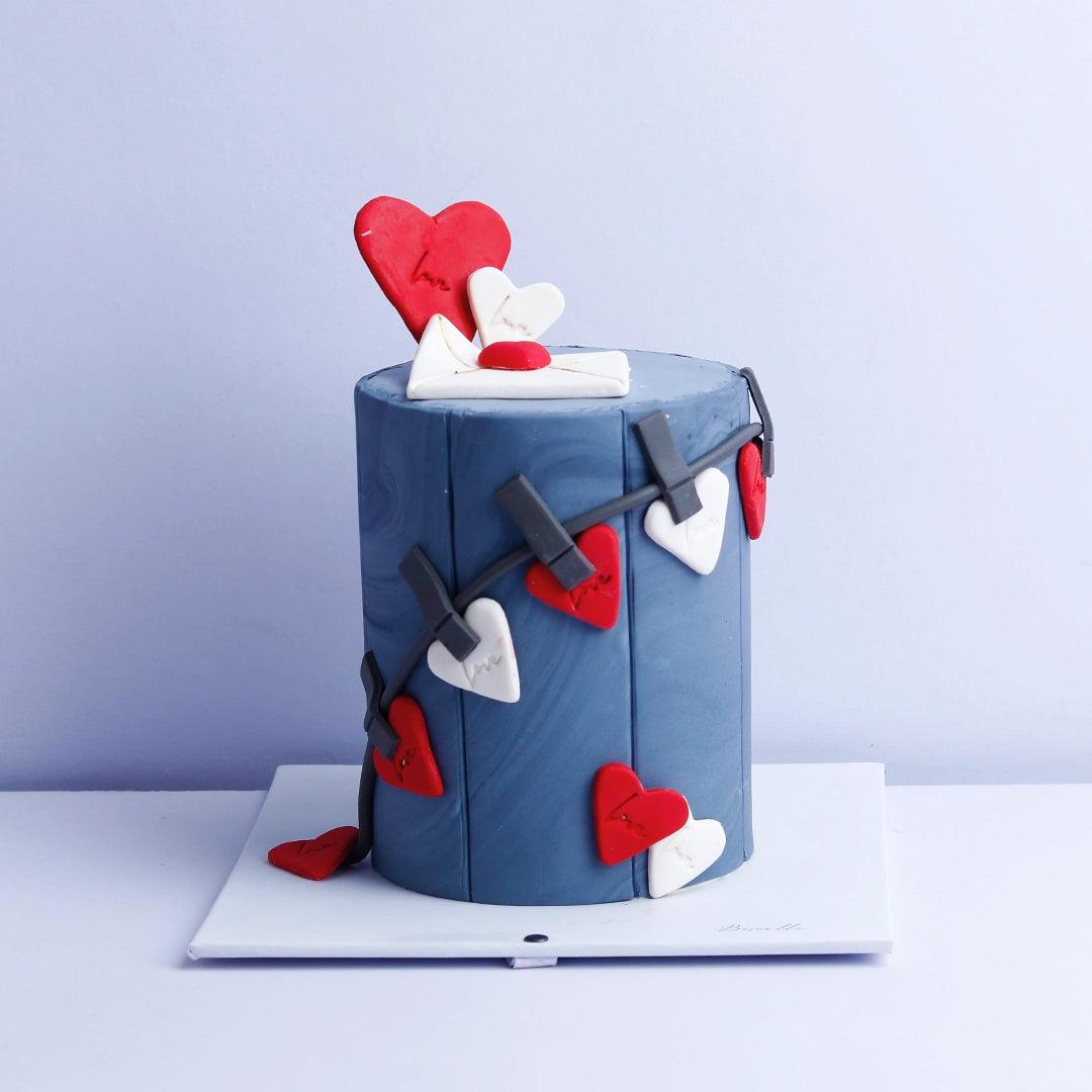 Be Mine, Valentine Cake - Borsalle