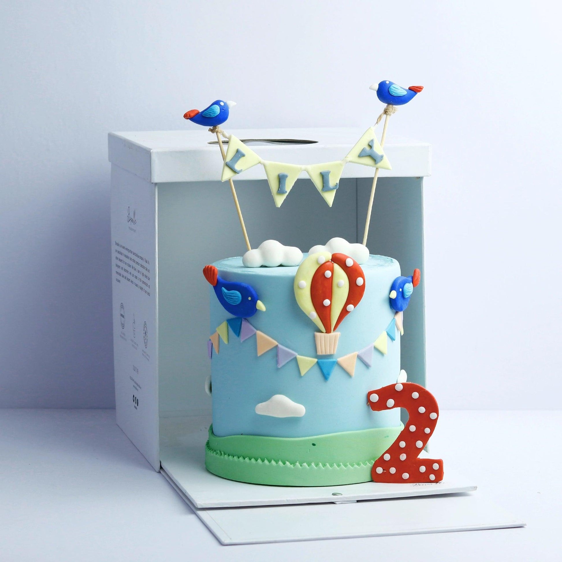 Bird & Cloud Cake - Borsalle