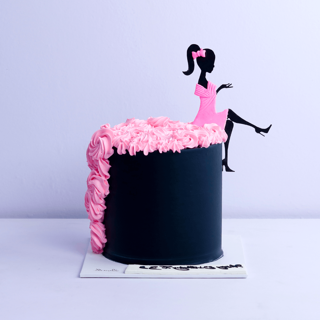 Black Barbie Cake - Borsalle