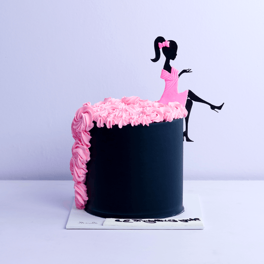 Black Barbie Cake - Borsalle