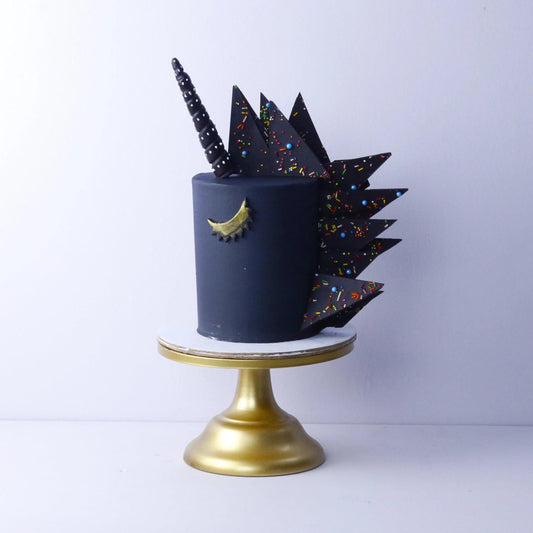 Black Unicorn Cake - Borsalle