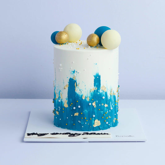 Blue Ball Bonanza Cake - Borsalle