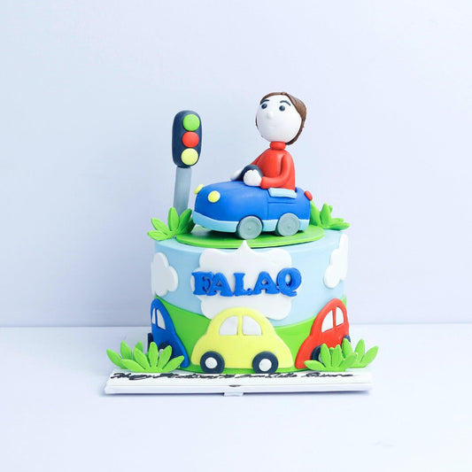 Boy On a Car Cake - Borsalle