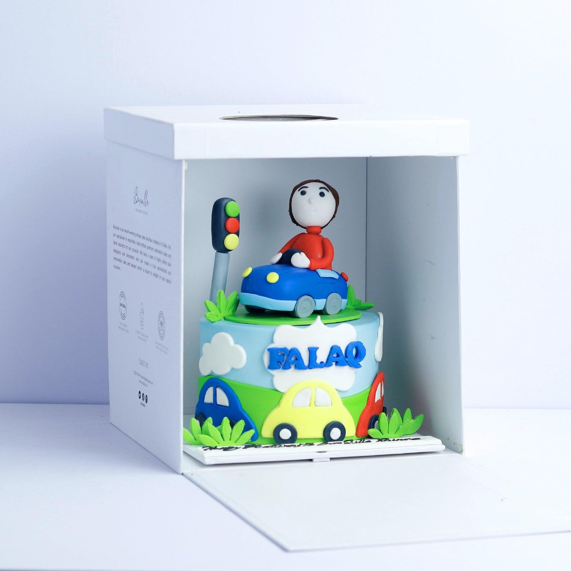 Boy On a Car Cake - Borsalle