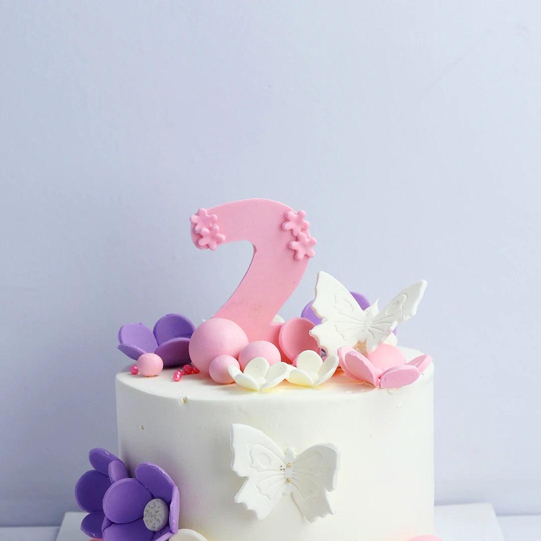 Butterfly Bloom Cake - Borsalle