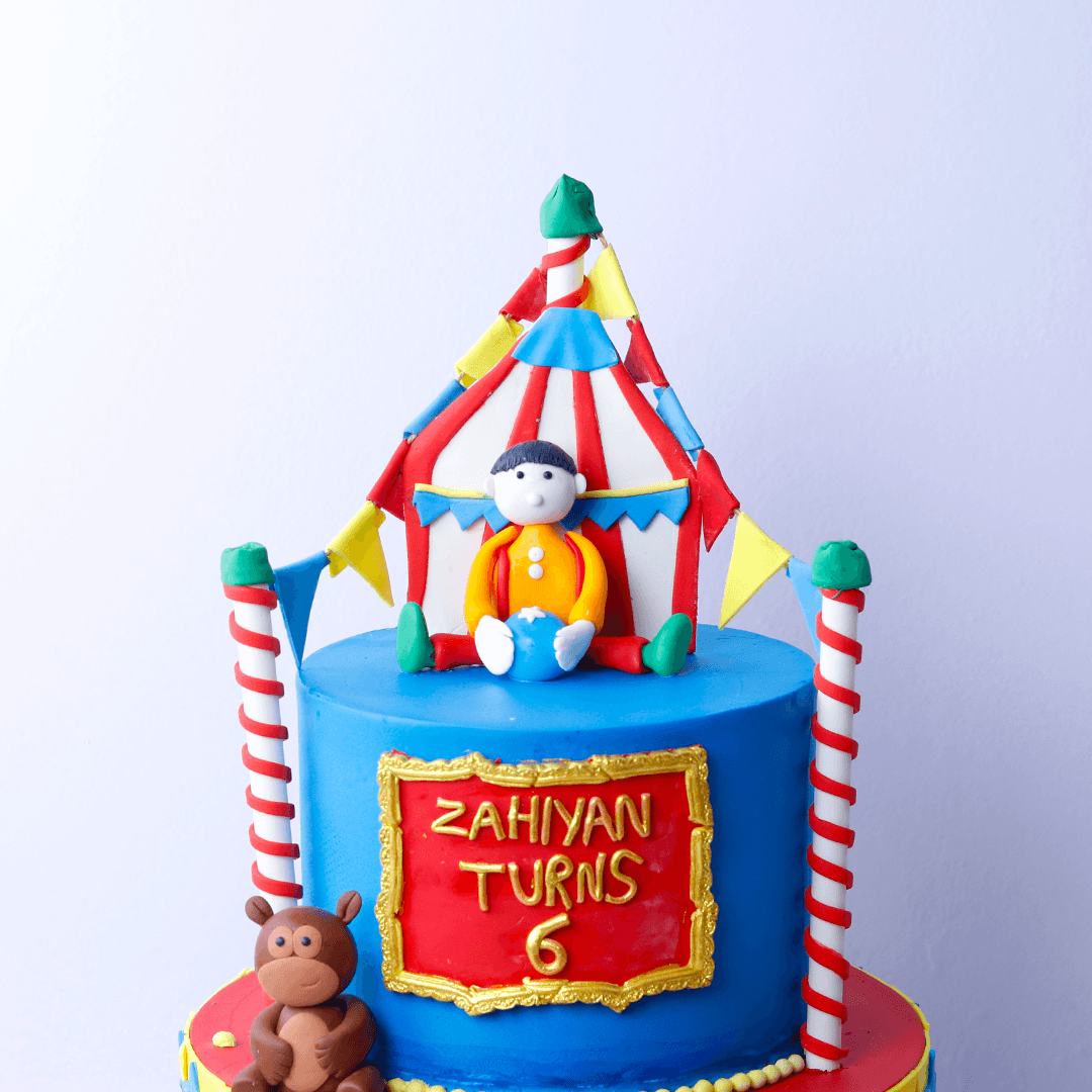 Carnival theme cake - Borsalle