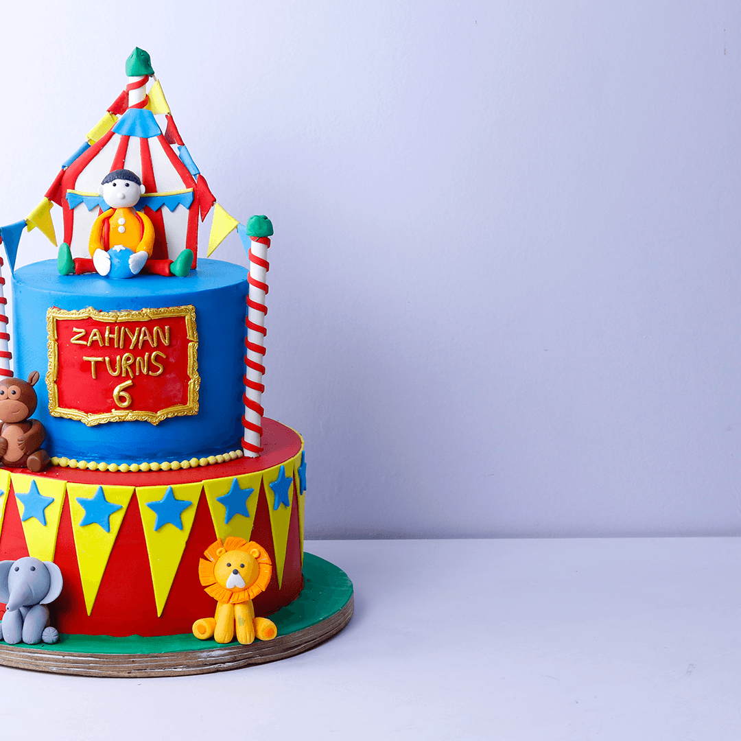 Carnival theme cake - Borsalle