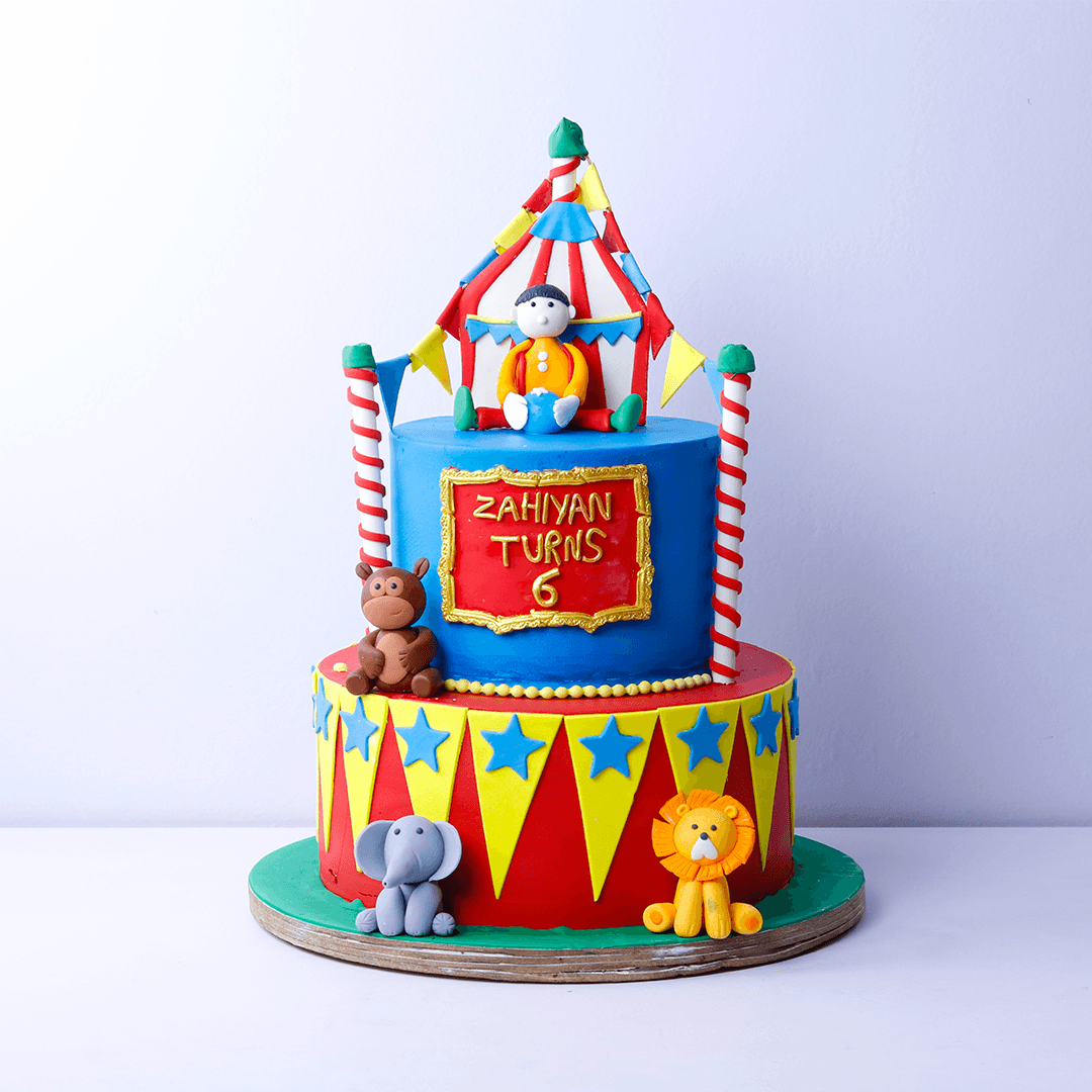 Carnival theme cake - Borsalle