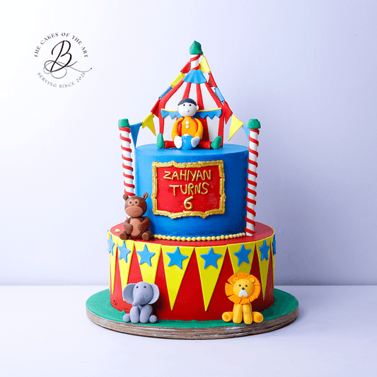 Carnival theme cake - Borsalle