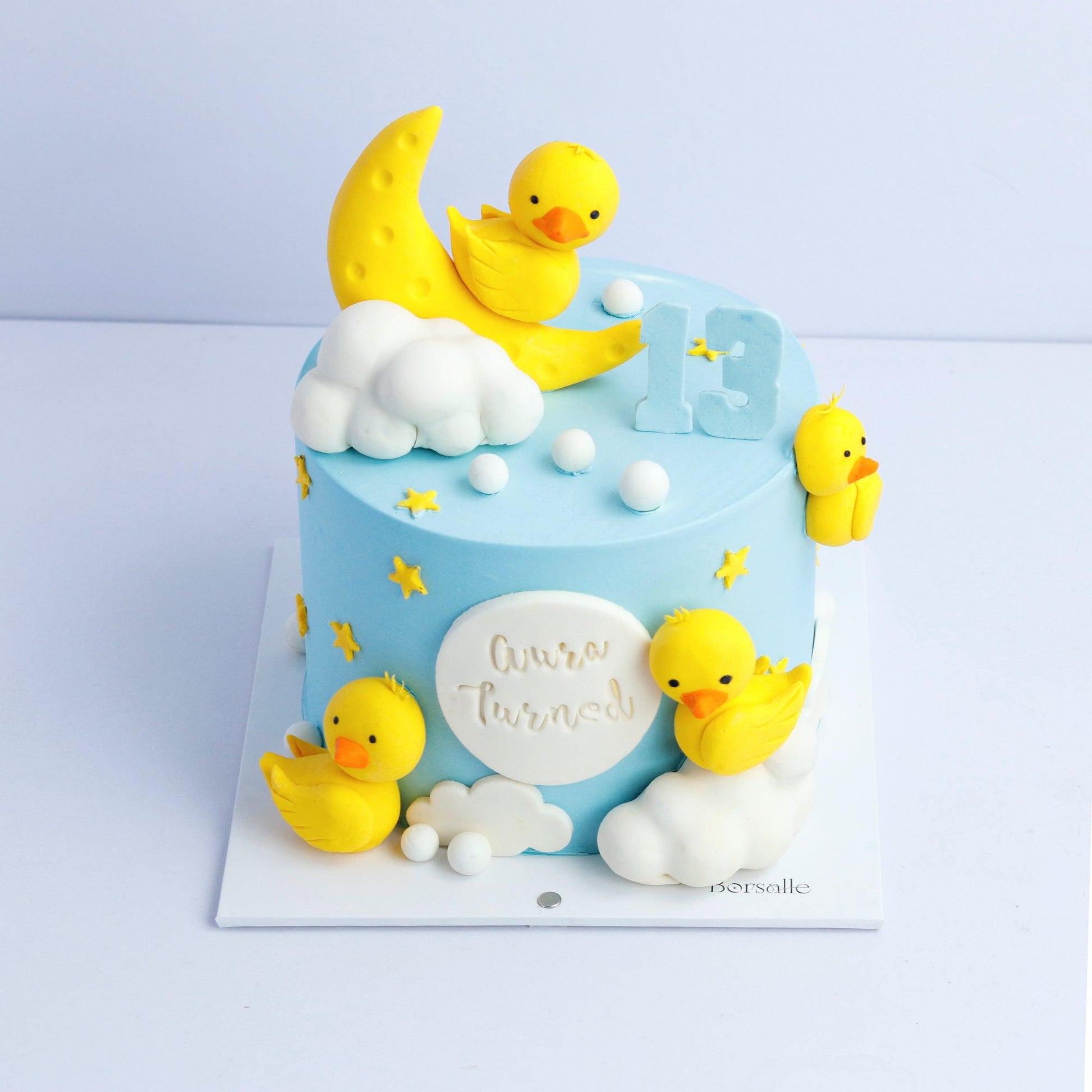 Cloudy Duckling Cake - Borsalle