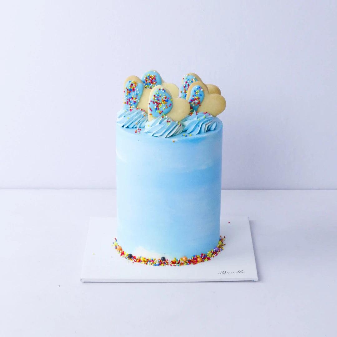 Cookies Fun Blue Cake - Borsalle