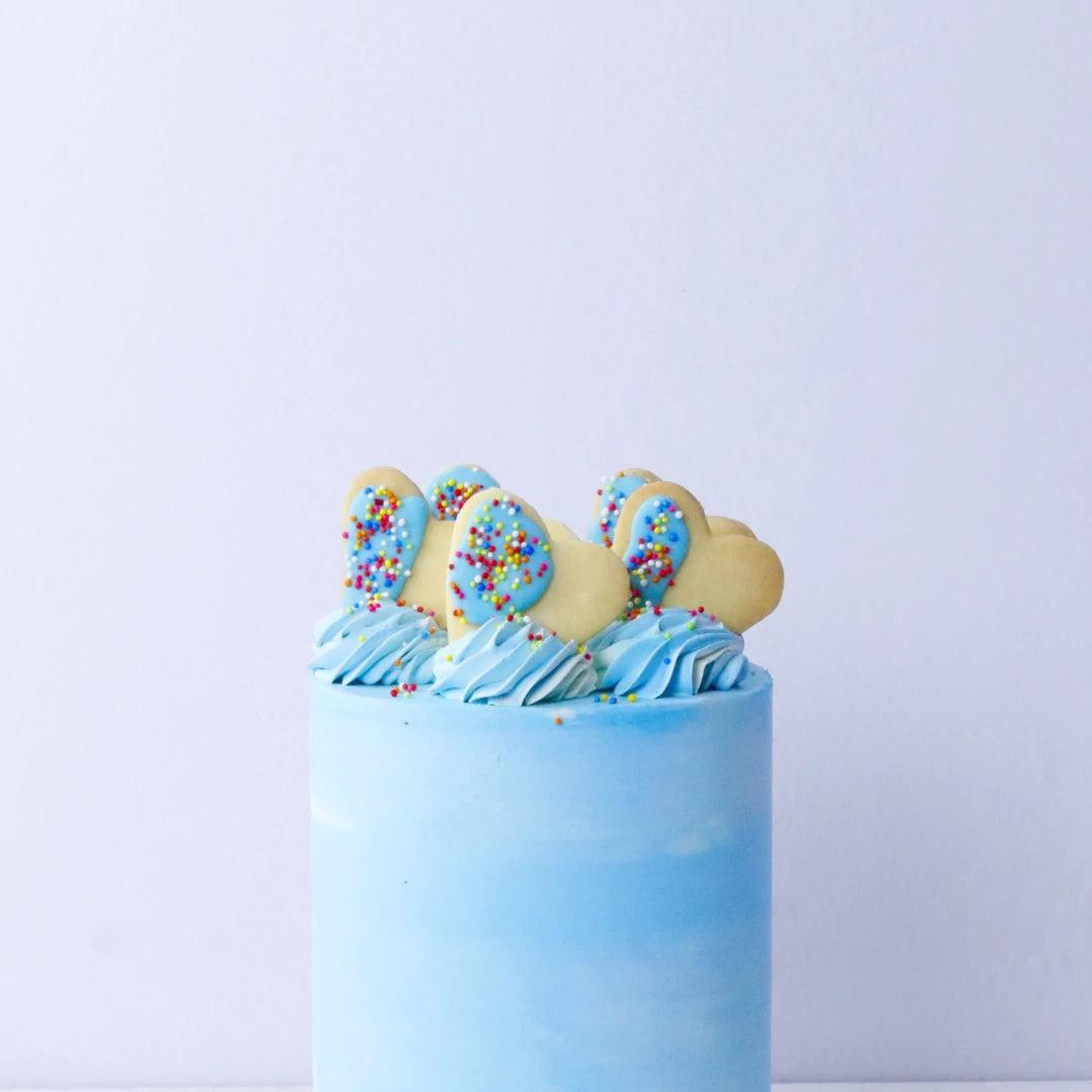 Cookies Fun Blue Cake - Borsalle