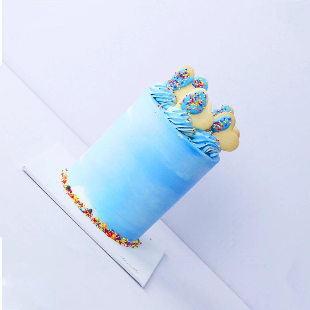 Cookies Fun Blue Cake - Borsalle