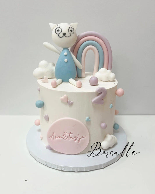 Cute Cat Cake - Borsalle