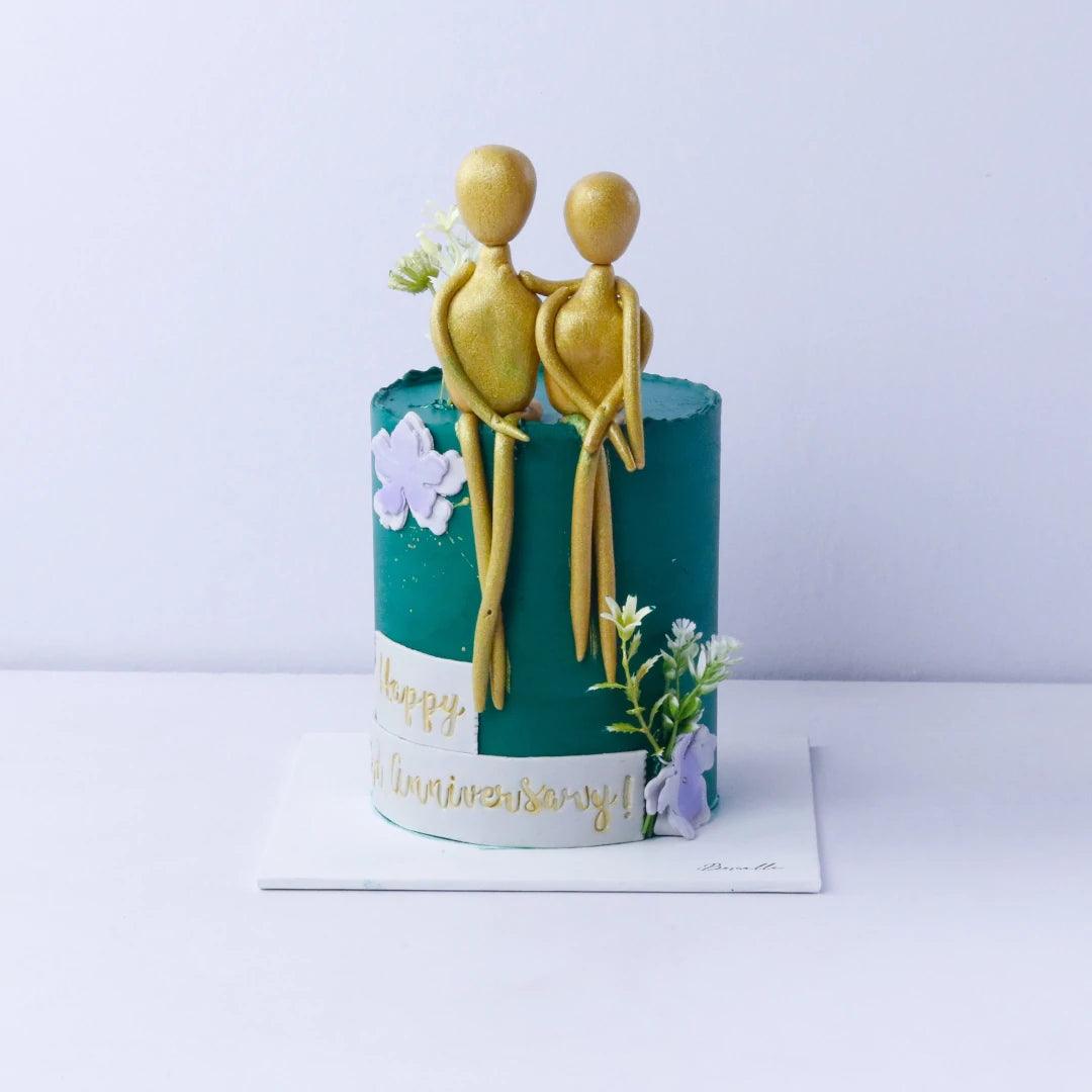 Cute Couple Cake - Borsalle