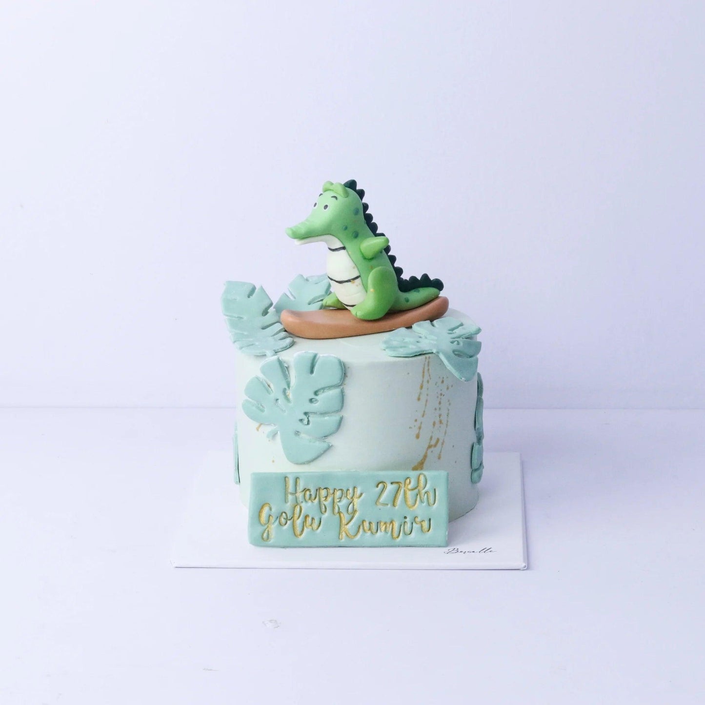 Cute Happy Crocodile Cake - Borsalle