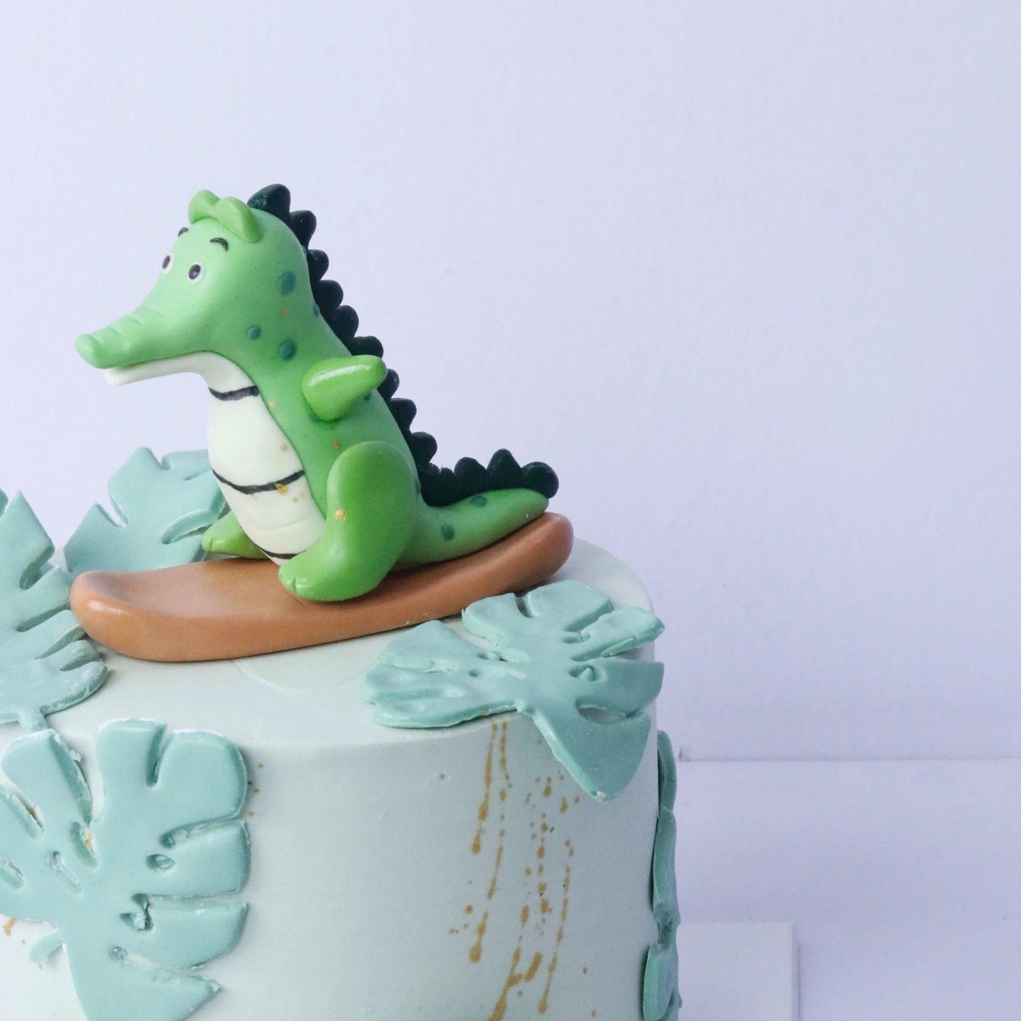 Cute Happy Crocodile Cake - Borsalle