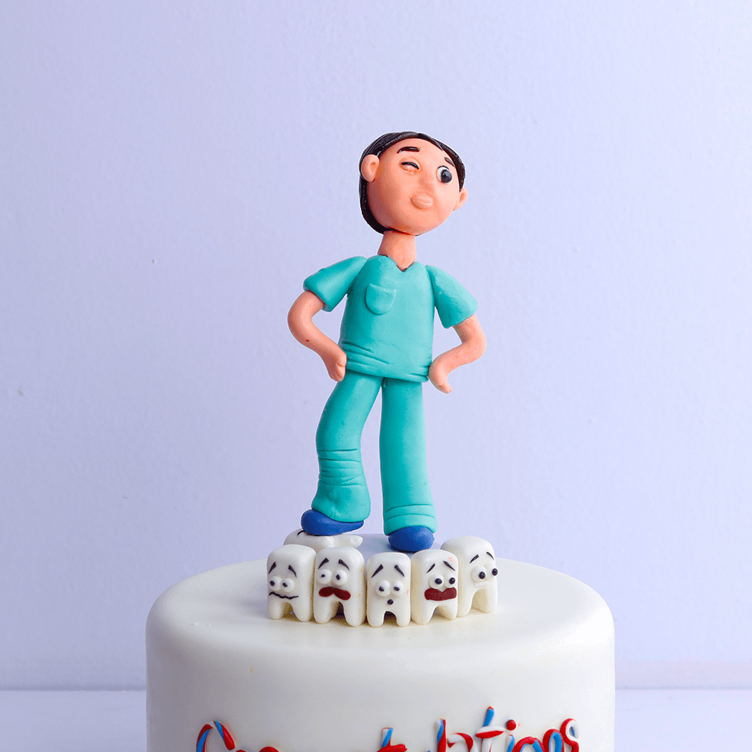 Dentist Birthday Cake - Borsalle