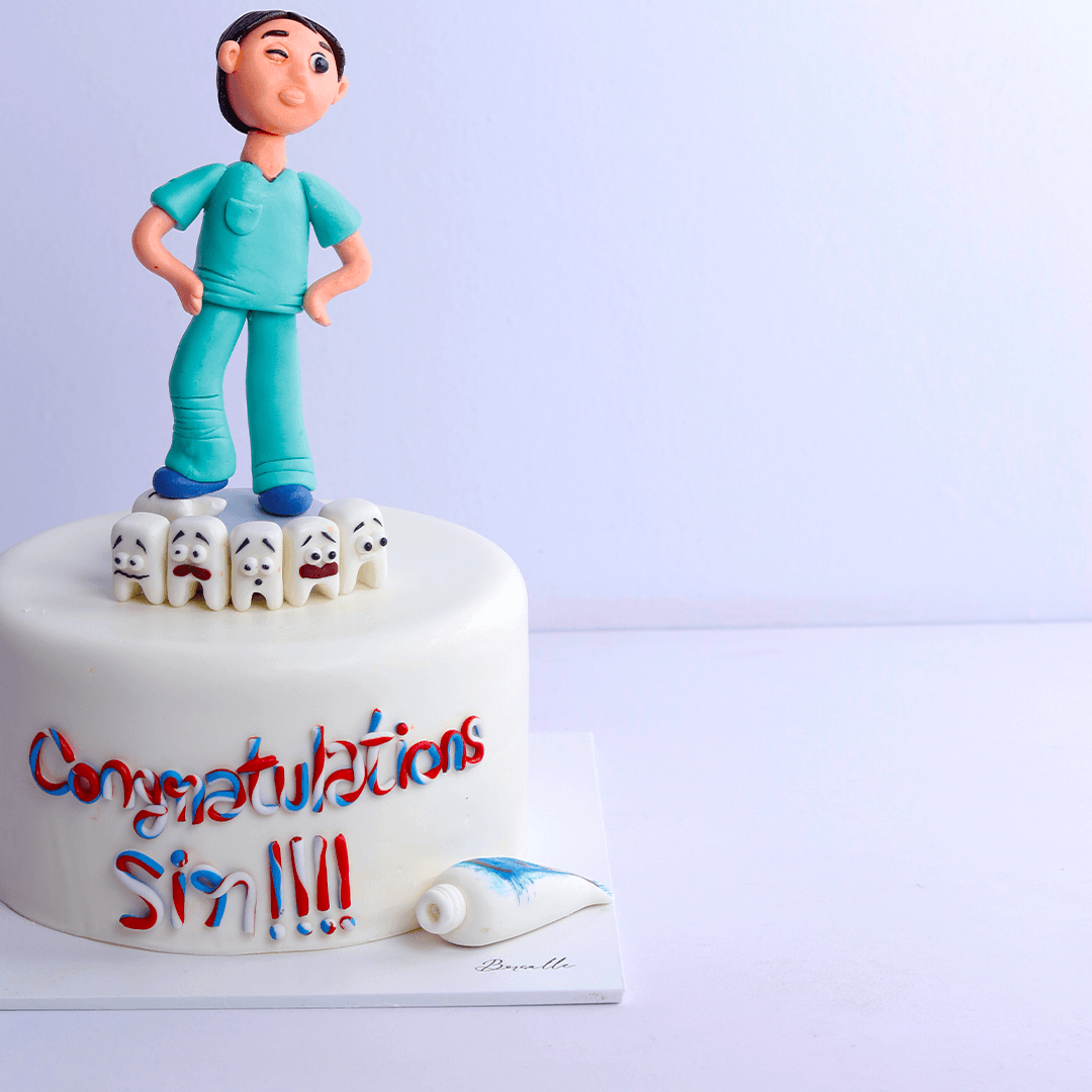 Dentist Birthday Cake - Borsalle