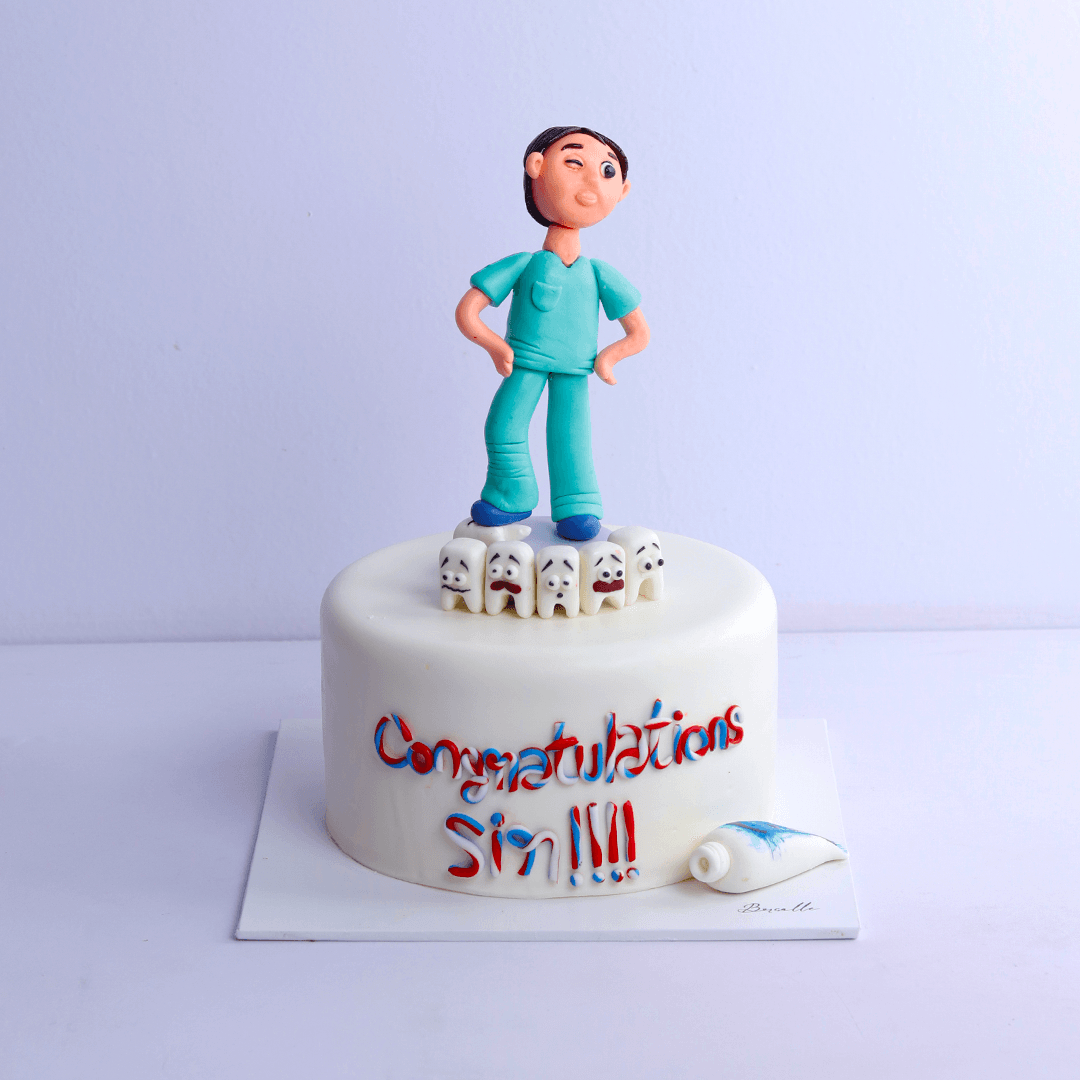 Dentist Birthday Cake - Borsalle