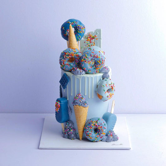 Donut Birthday Cake - Borsalle