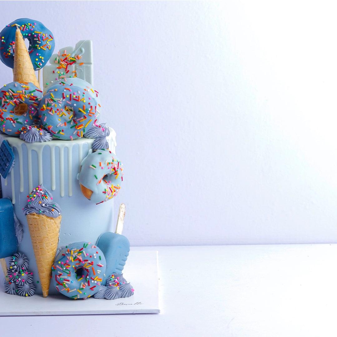 Donut Birthday Cake - Borsalle