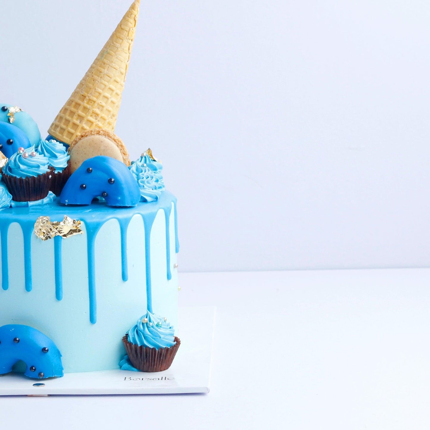 Doughnut Fun Cake (Blue) - Borsalle