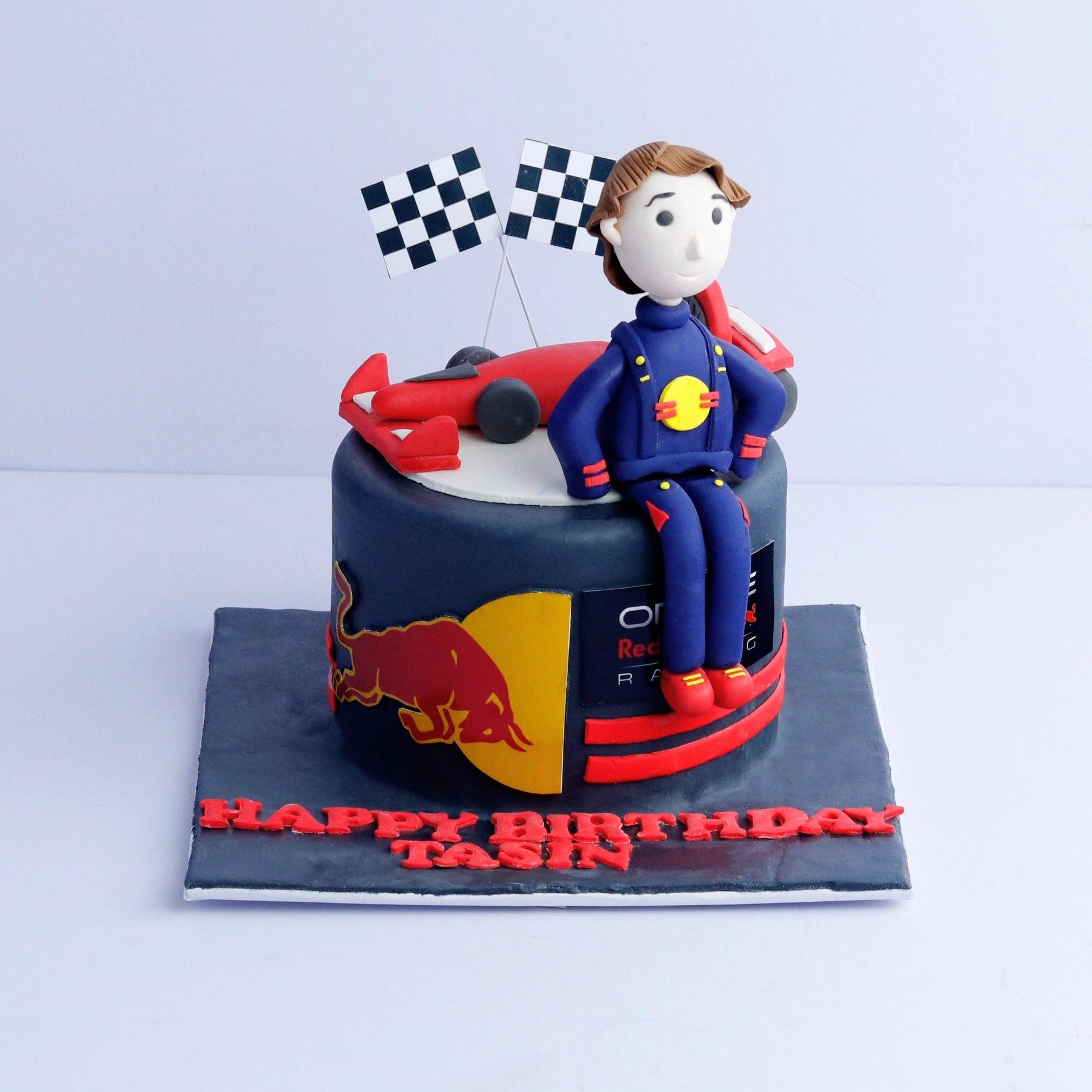 F1 Racer Theme Cake - Borsalle