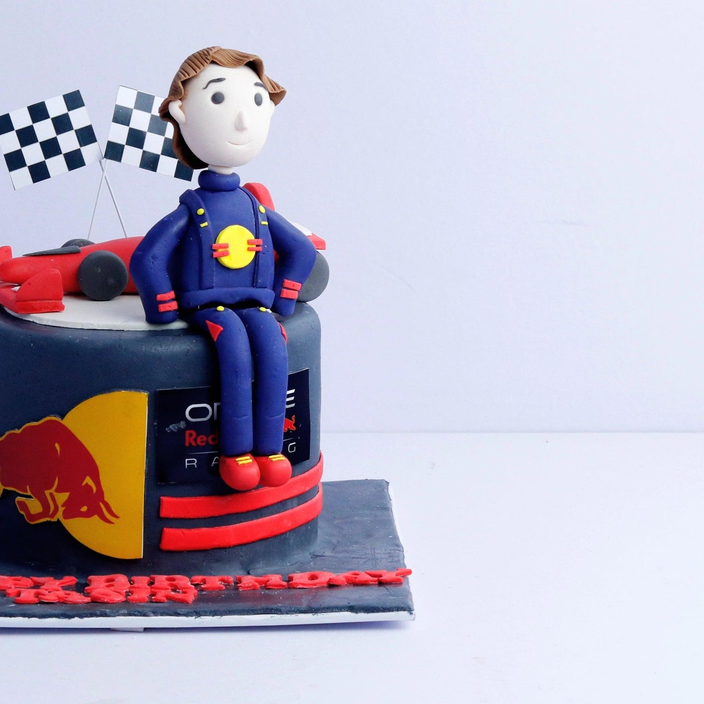 F1 Racer Theme Cake - Borsalle