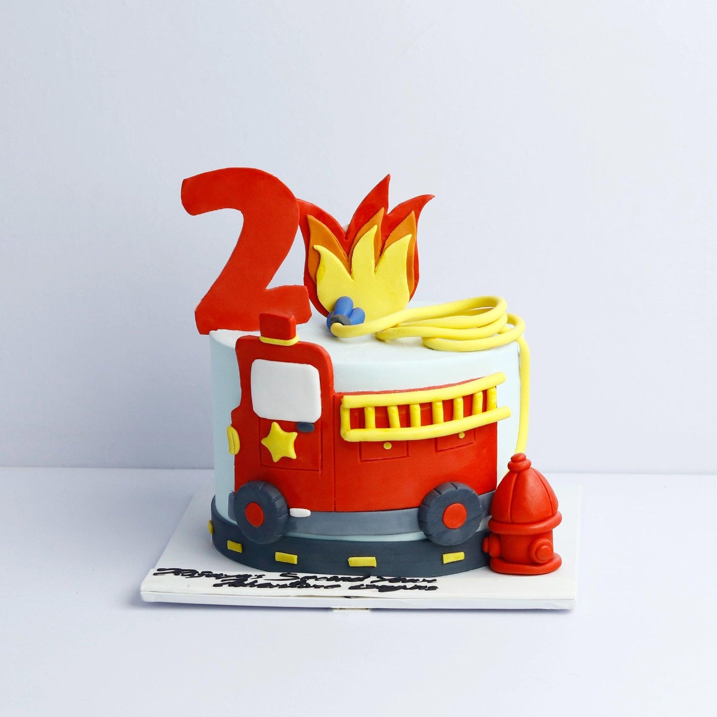 Fire Brigade Theme Cake - Borsalle