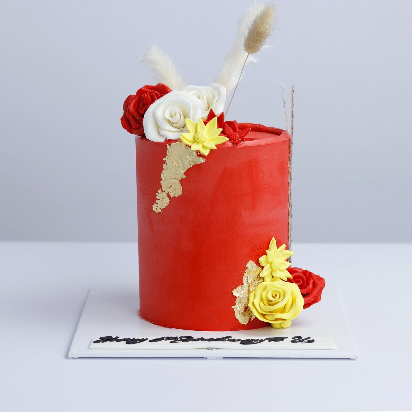 Floral Flame Cake - Borsalle