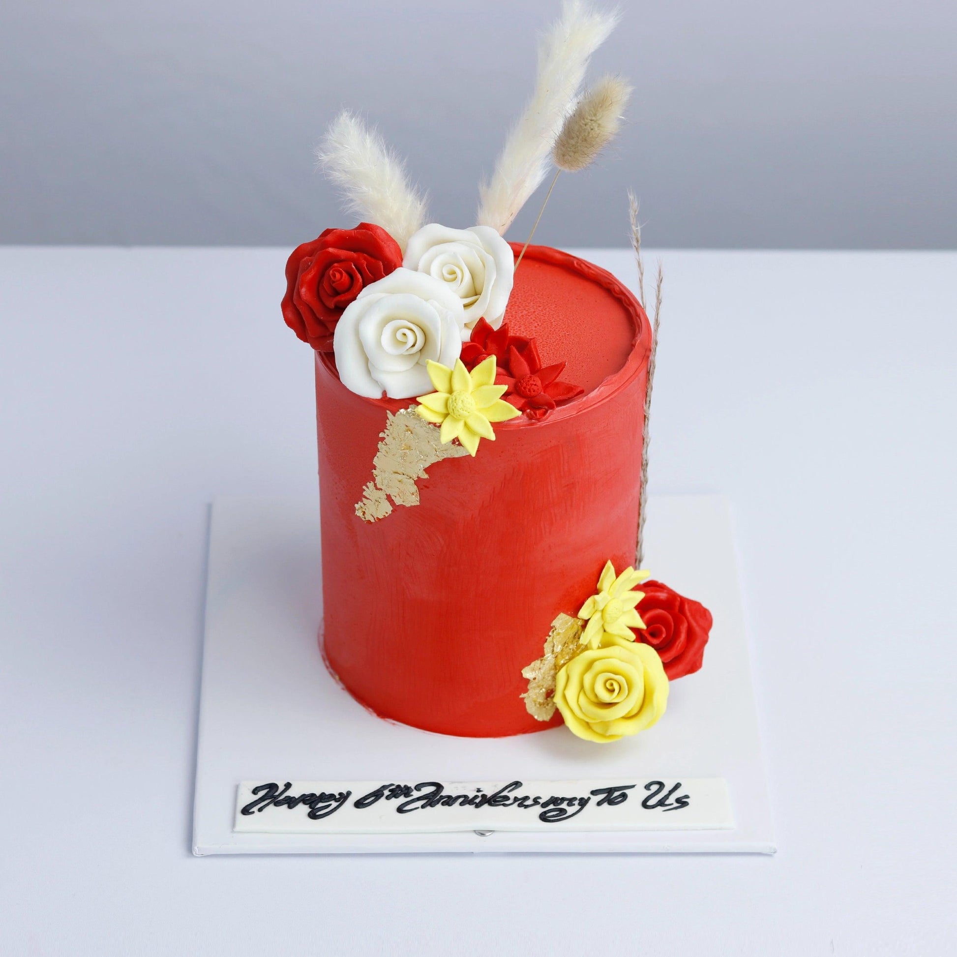 Floral Flame Cake - Borsalle