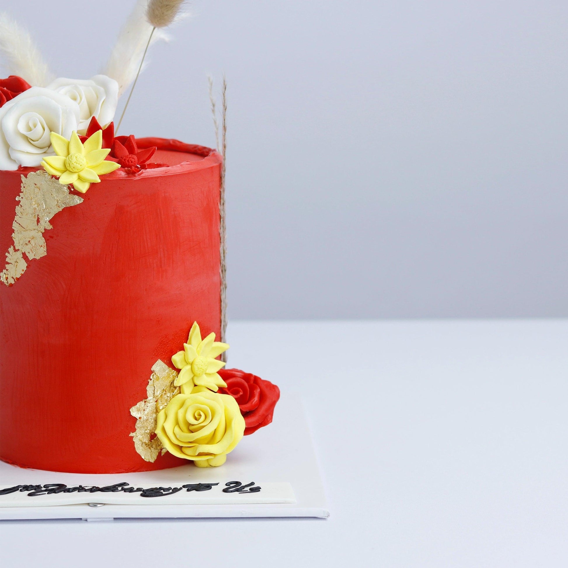 Floral Flame Cake - Borsalle