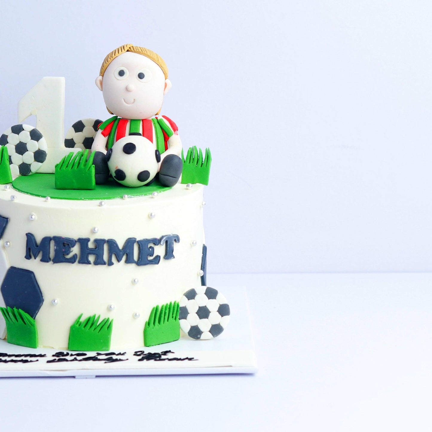 Football Birthday Theme Cake - Borsalle