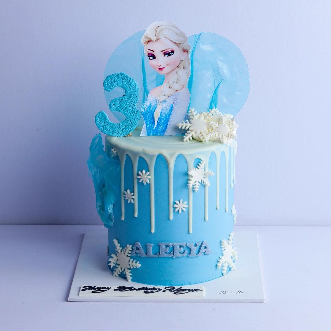 Frozen Birthday Cake - Borsalle