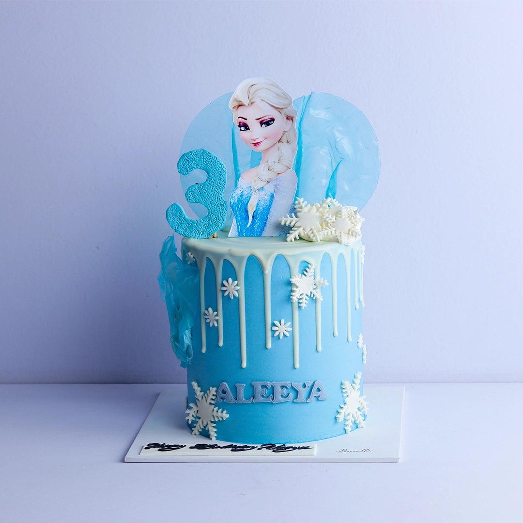 Frozen Birthday Cake - Borsalle