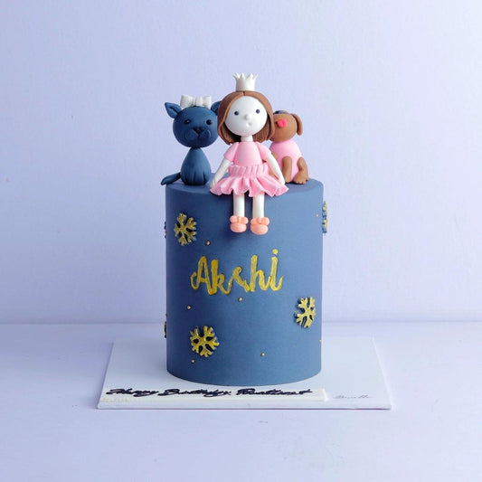 Girl Birthday Cake - Borsalle