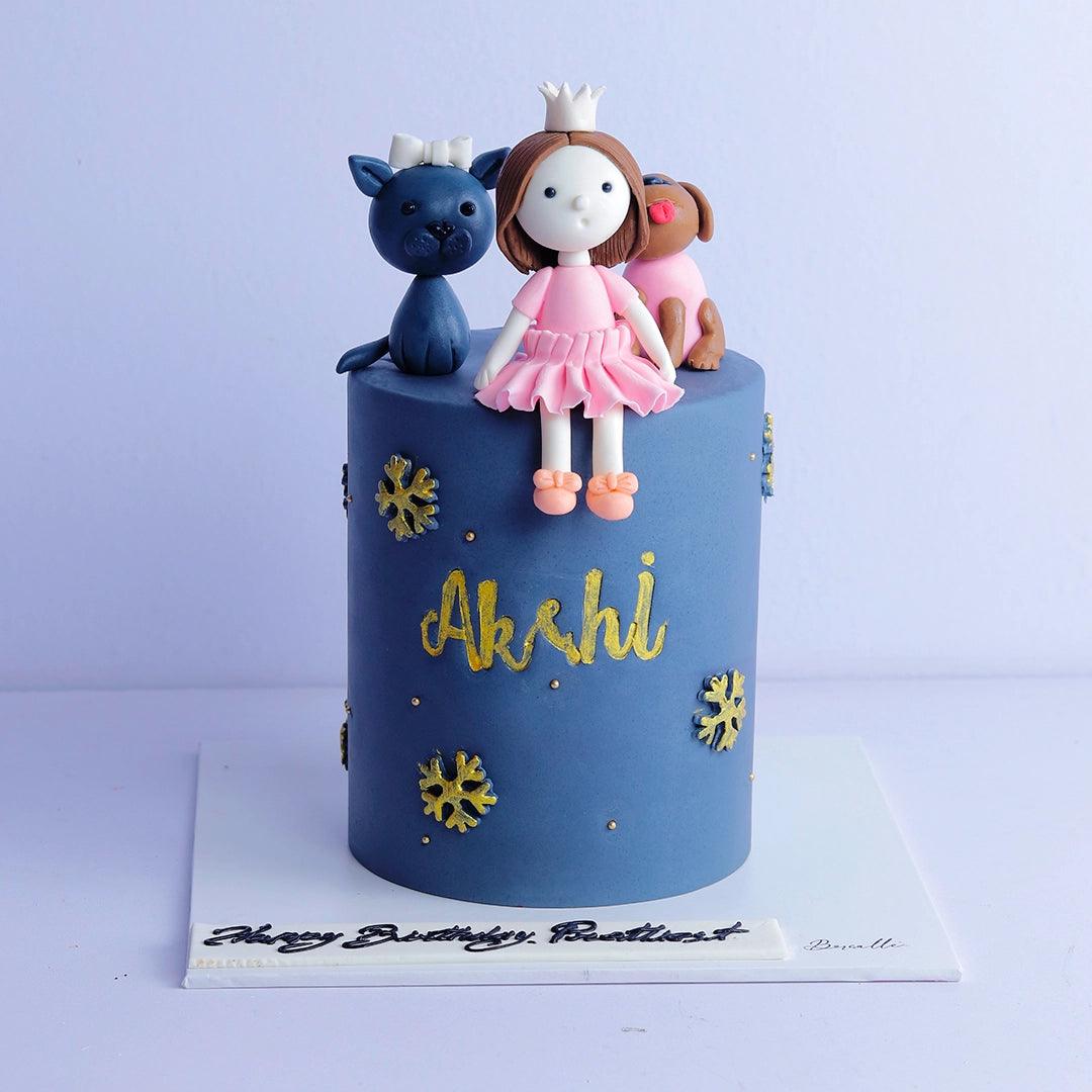 Girl Birthday Cake - Borsalle