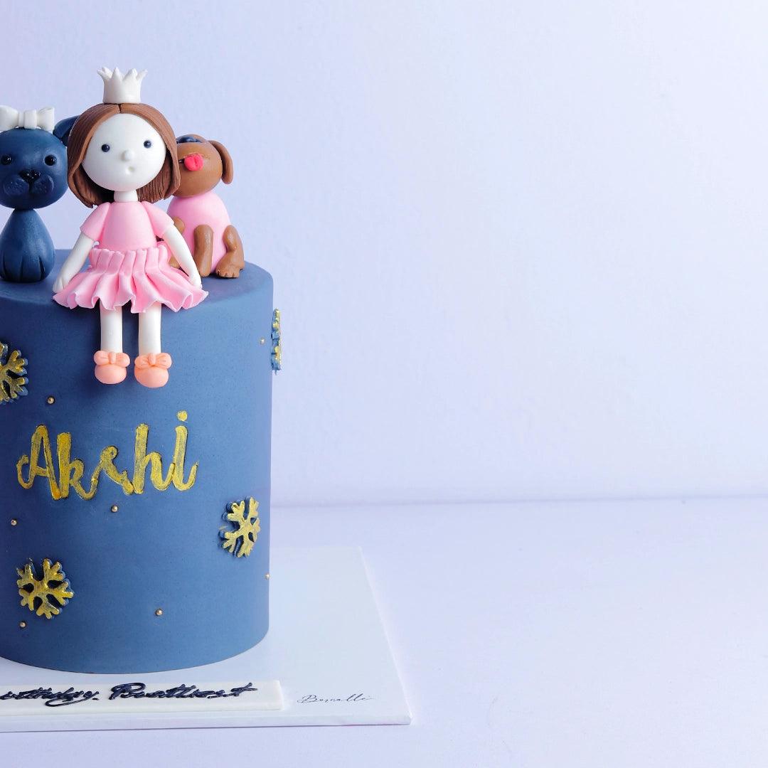 Girl Birthday Cake - Borsalle