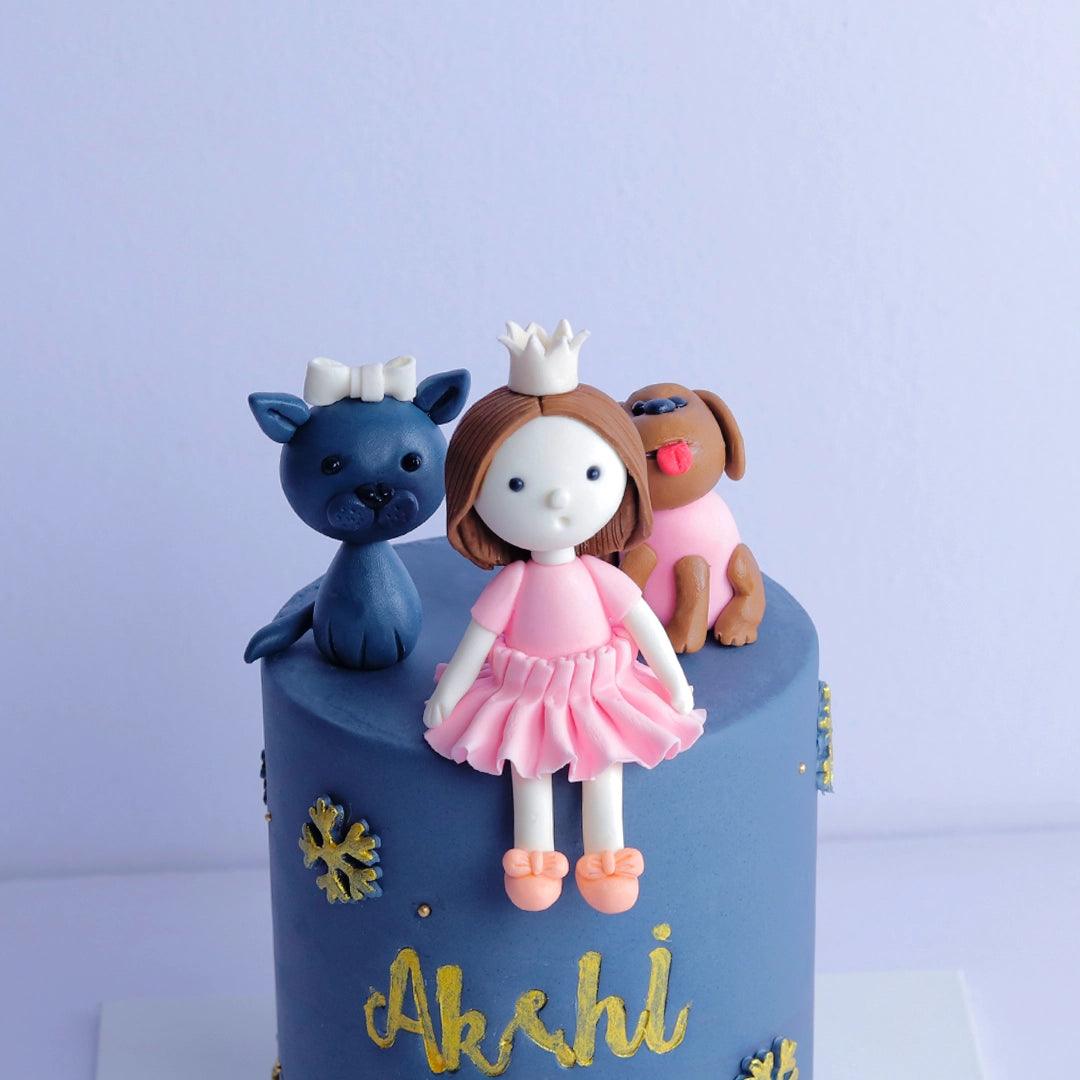 Girl Birthday Cake - Borsalle