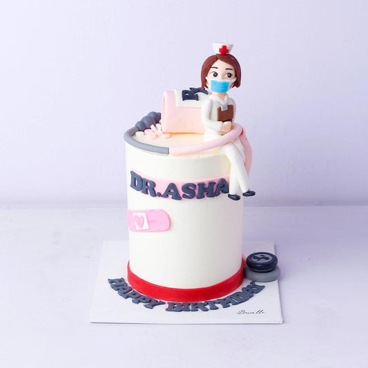 Girl Doctor Cake - Borsalle