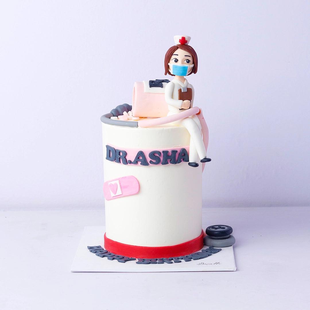 Girl Doctor Cake - Borsalle