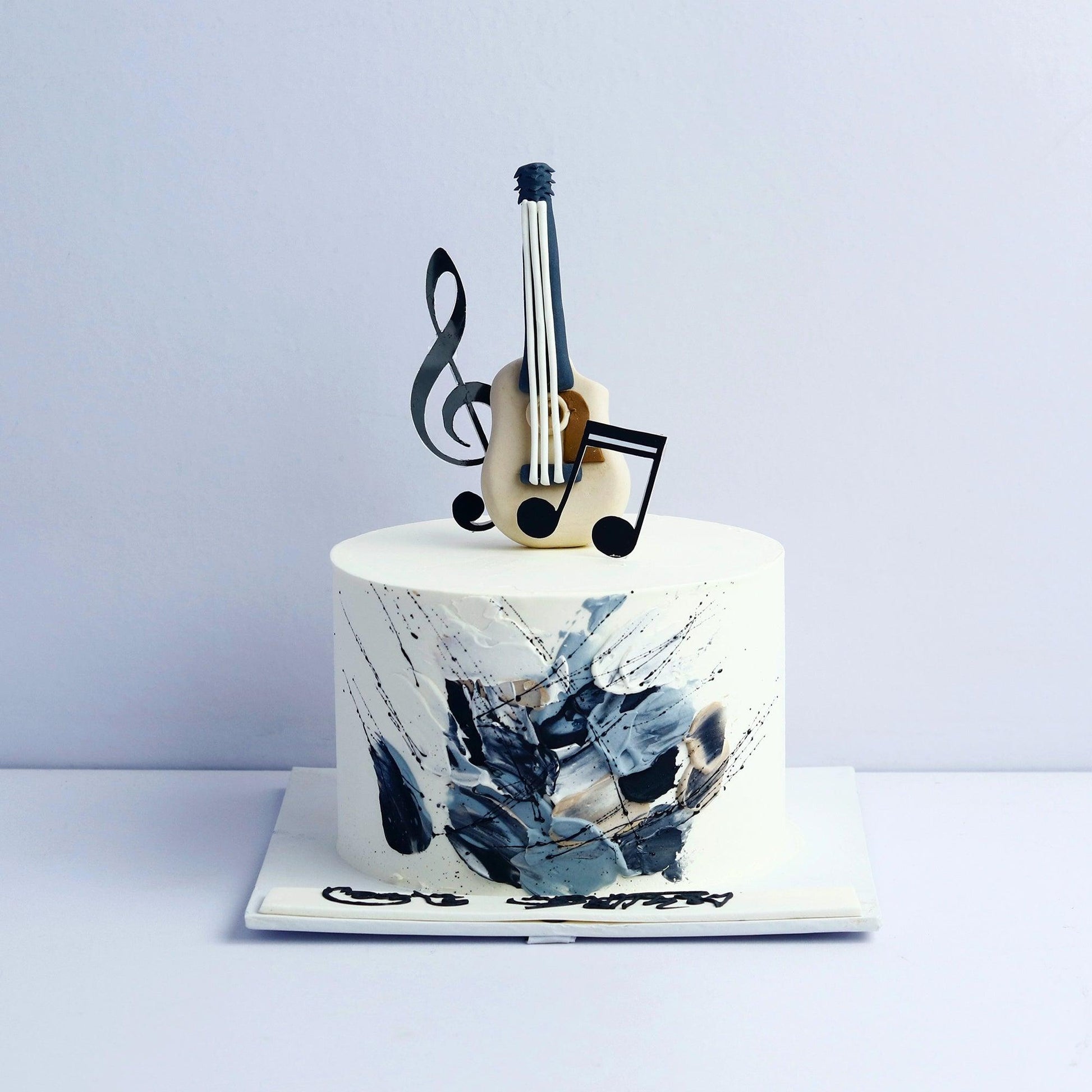 Guitar Theme Cake - Borsalle