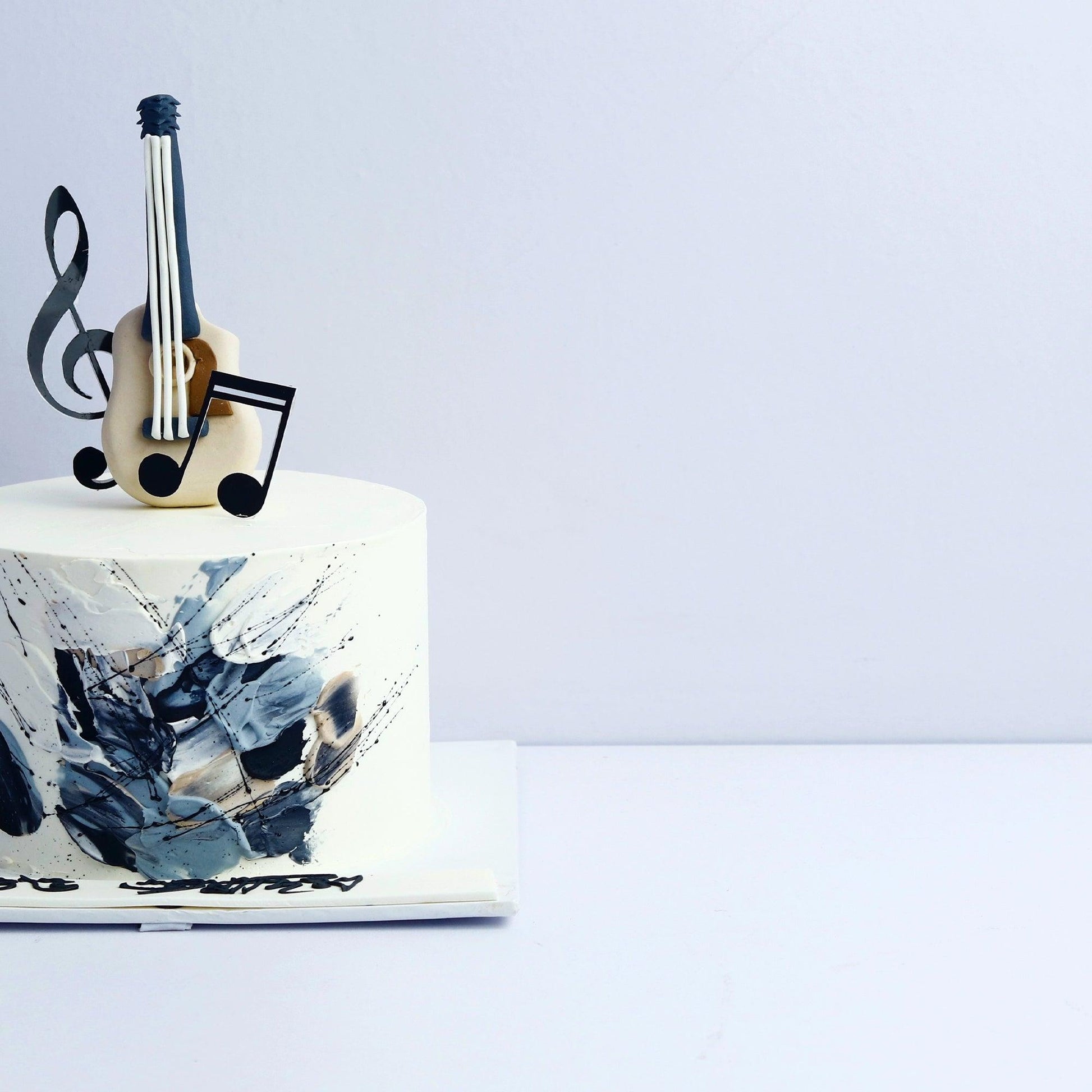 Guitar Theme Cake - Borsalle