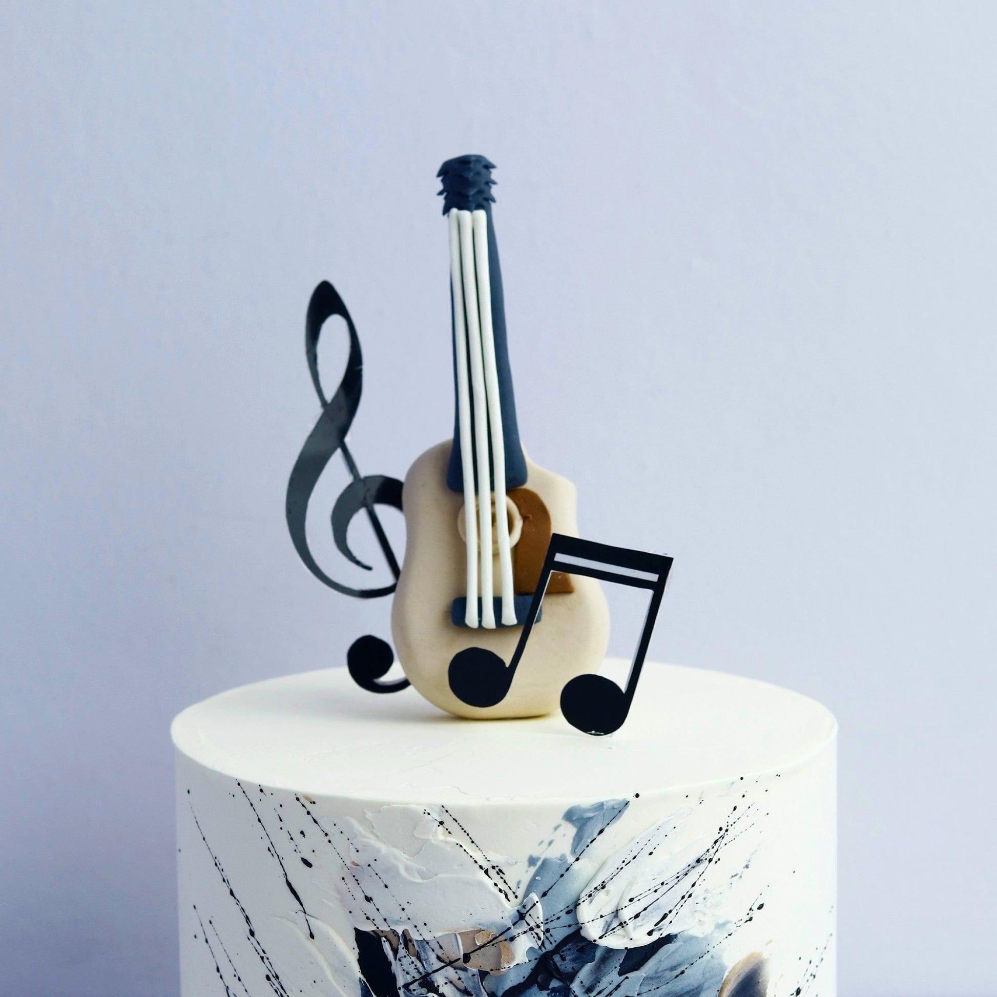 Guitar Theme Cake - Borsalle