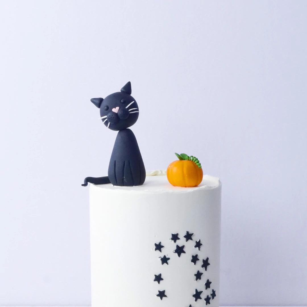 Halloween Cat Cake - Borsalle