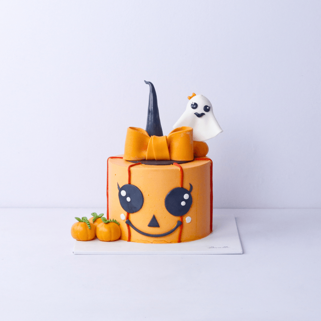 Halloween Pumpkin Cake - Borsalle